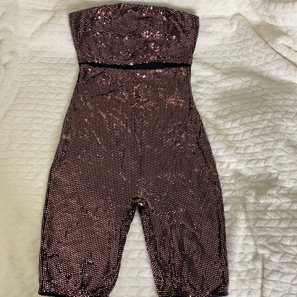 Sparkly one suit